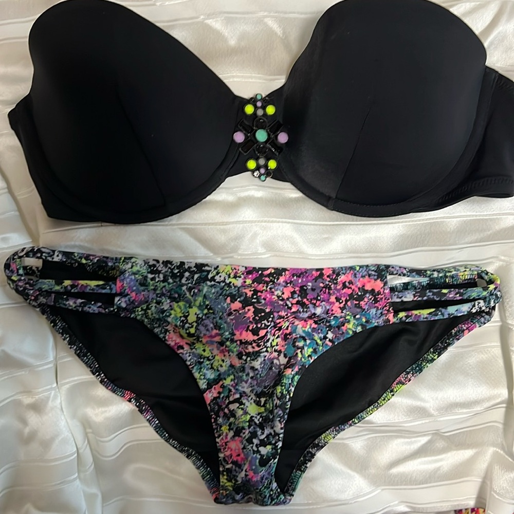 Victoria’s  secret set swimsuit never use
